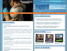 Tablet Screenshot of comunidadcentroamericana.fundacionetea.org