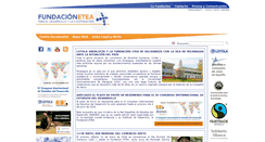 Desktop Screenshot of fundacionetea.org